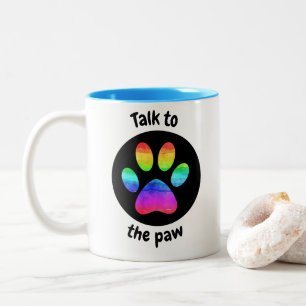 Tasse 2 Couleurs Parle à la patte