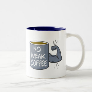 Tasse 2 Couleurs Pas de café faible