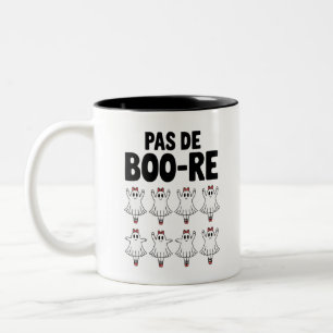 Tasse 2 Couleurs Pas de fantôme de ballerine Boo-re Halloween effra