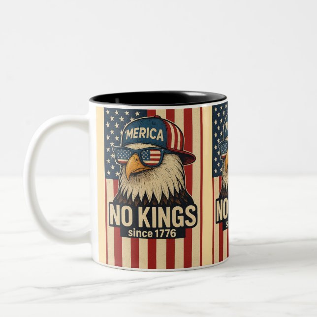 Tasse 2 Couleurs Pas De Rois En Amérique (Gauche)