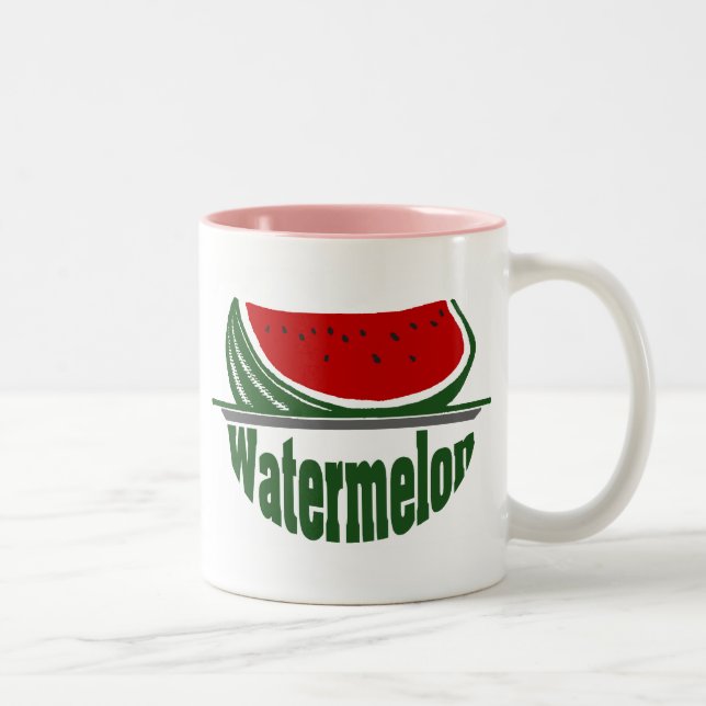Tasse 2 Couleurs Pastèque (Droit)