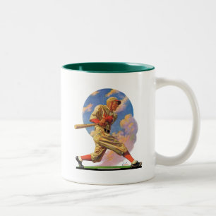 Tasse 2 Couleurs Pâte lisse de base-ball