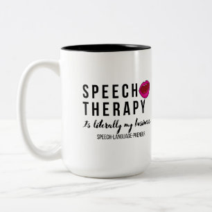 Tasse 2 Couleurs Pathologiste de la parole (pratique privée)