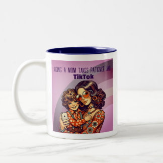 Tasse 2 Couleurs Patience et tiktok