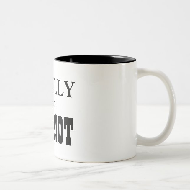 Tasse 2 Couleurs Patriote de Bill O'Reilly (Droit)