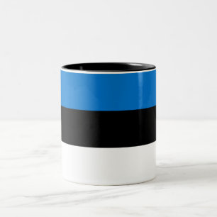 Tasse 2 Couleurs Pavillon Estonie