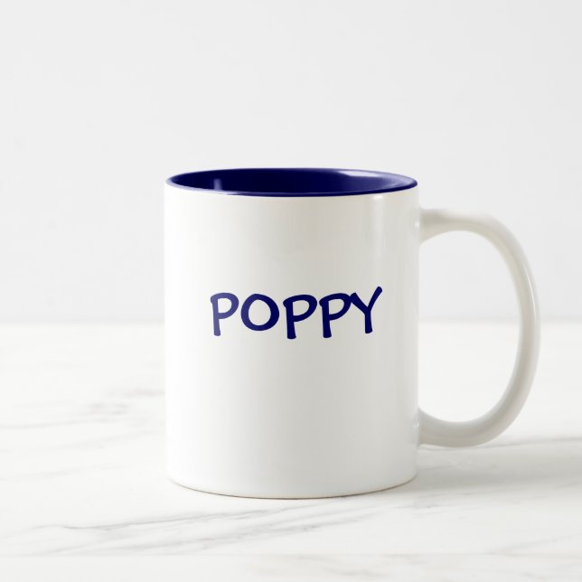 TASSE 2 COULEURS PAVOT (Droit)