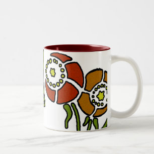 Tasse 2 Couleurs Pavots