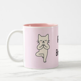 Tasse 2 Couleurs Paws and Breathe