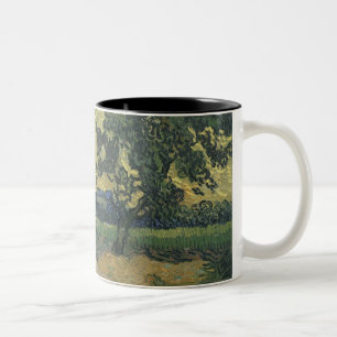Tasse 2 Couleurs Paysage de Van Gogh au crépuscule
