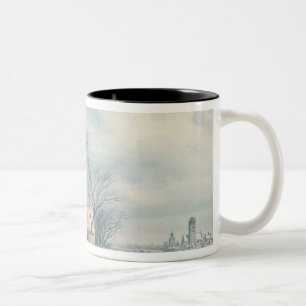 Tasse 2 Couleurs Paysage : Hiver