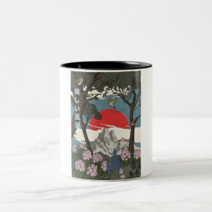 Tasse 2 Couleurs Paysage japonais magnifique