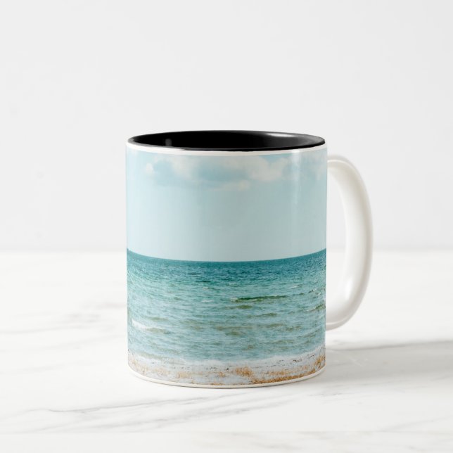 Tasse 2 Couleurs Paysage marin merveilleux (Devant droit)