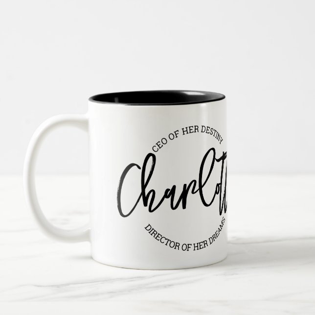 Tasse 2 Couleurs PDG de Son destin (Gauche)