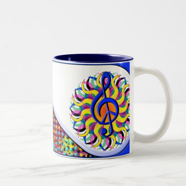 Tasse 2 Couleurs PeaceCup (Droit)