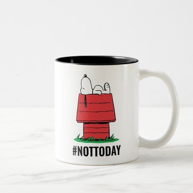 Tasse 2 Couleurs Peanuts | Snoopy Napping (Droit)