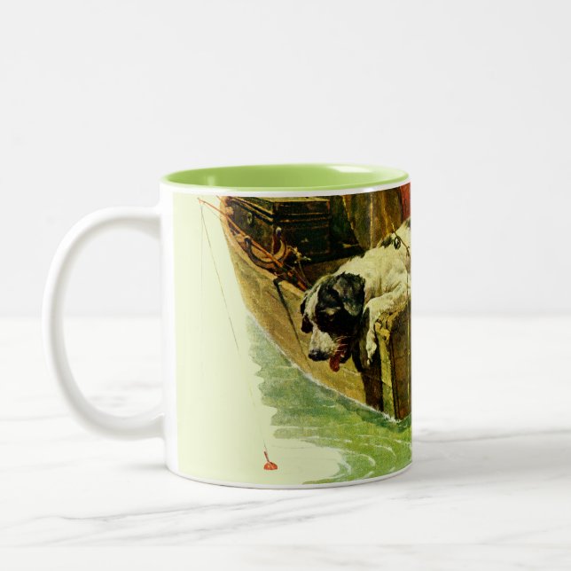 Tasse 2 Couleurs Pêche allée (Gauche)