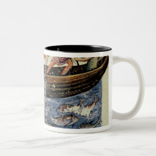 Tasse 2 Couleurs Pêche avec un filet