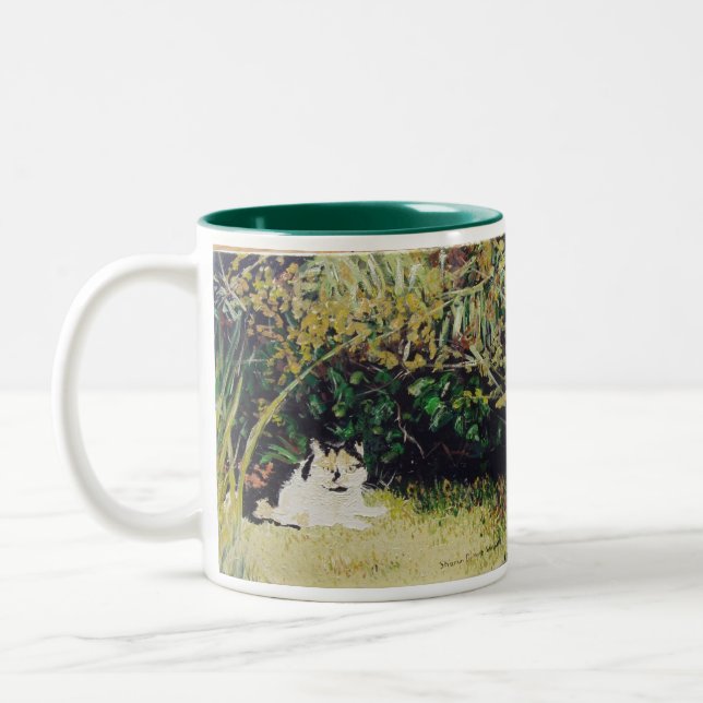 Tasse 2 Couleurs Peinture de pantoufles (Gauche)