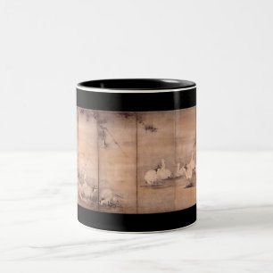 Tasse 2 Couleurs Peinture par Miyamoto Musashi, C. 1600's