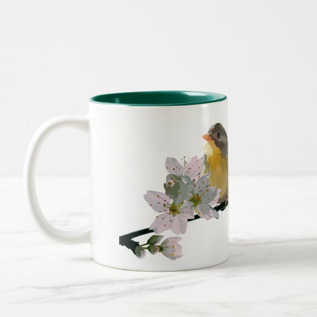 Tasse 2 Couleurs Pekin Robins (Gauche)