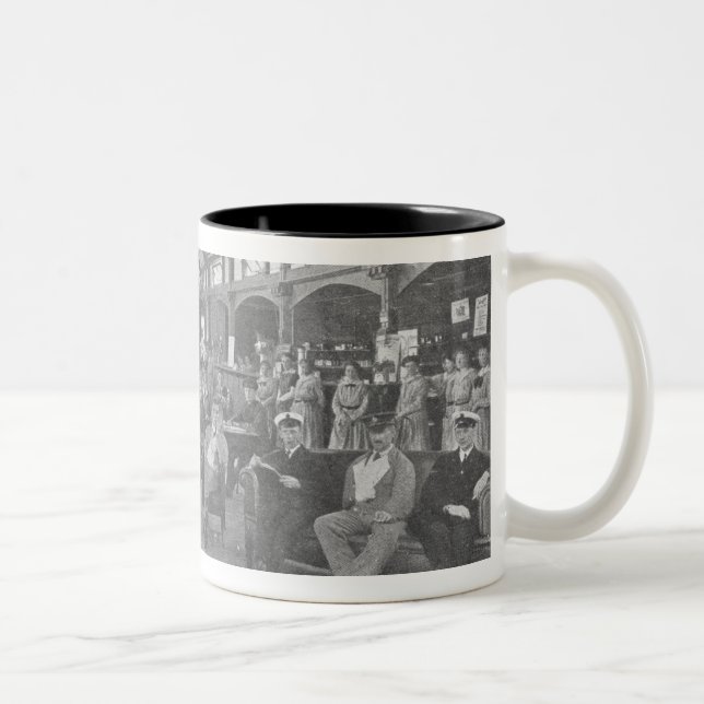 Tasse 2 Couleurs Pension de YMCA, Piccadilly, Manchester, c.1910 (Droit)
