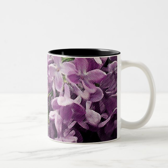 Tasse 2 Couleurs Perdu à Lilac (Droit)
