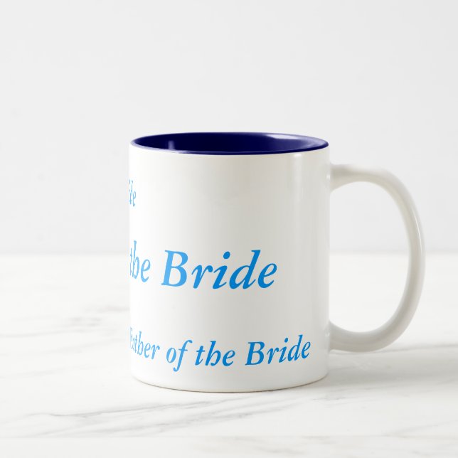 Tasse 2 Couleurs Père de la jeune mariée (Droit)