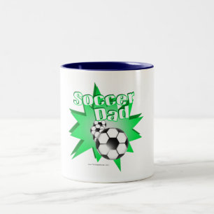 Tasse 2 Couleurs Père de Soccer