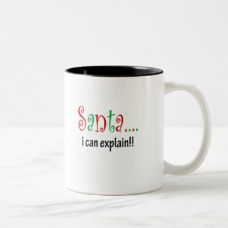Tasse 2 Couleurs Père Noël….Je peux expliquer ! ! !