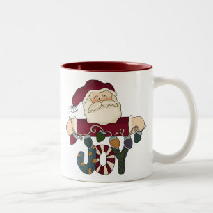 Tasse 2 Couleurs Père Noël Joy