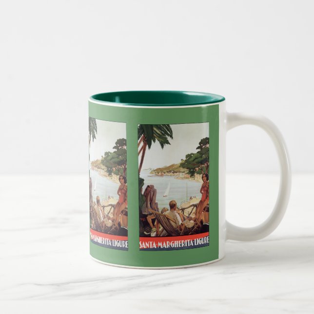 Tasse 2 Couleurs Père Noël Margherita Ligure (Droit)
