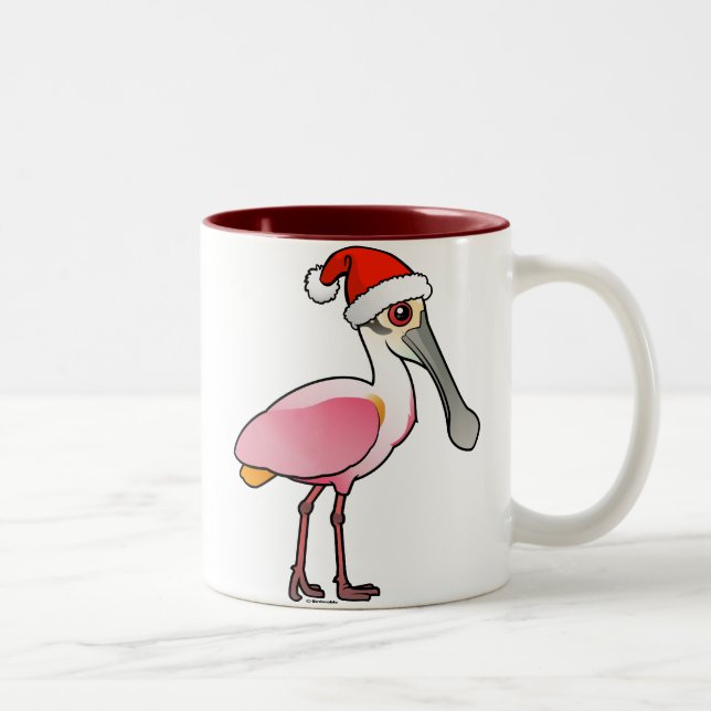Tasse 2 Couleurs Père Noël Spoony (Droit)