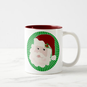 Tasse 2 Couleurs Père Noël traditionnelle