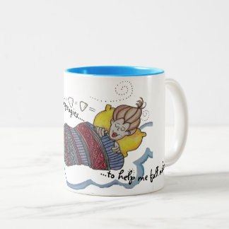 Tasse 2 Couleurs Perogies de la nuit Pyrohy Varenyky Ukrainien