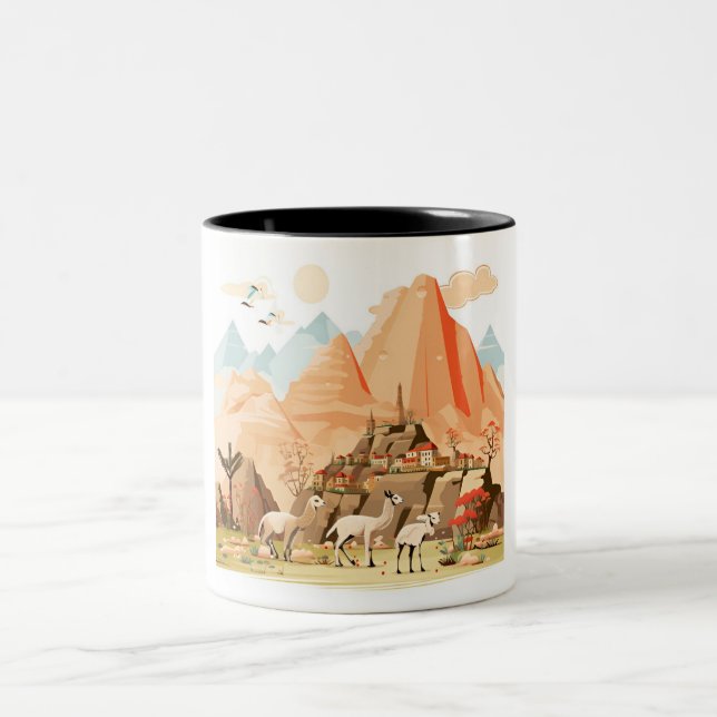 Tasse 2 Couleurs Pérou (Centre)
