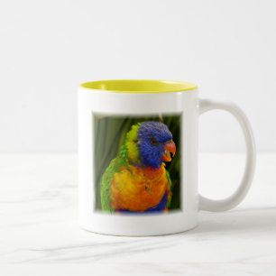 Tasse 2 Couleurs perroquet