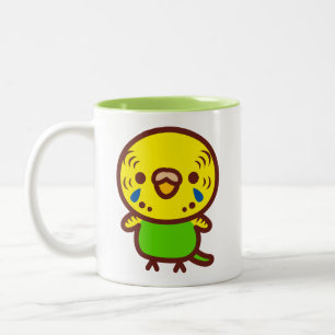 Tasse 2 Couleurs Perruche ondulée / Femelle normale