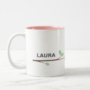 Tasse 2 Couleurs Personalize your Igname BIRD Coffee Cup