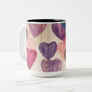 Tasse 2 Couleurs Personalized Valentine Coffee Mug