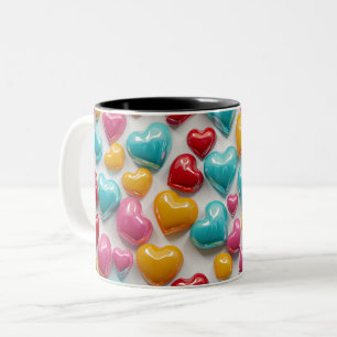 Tasse 2 Couleurs Personalized Valentine Coffee Mug