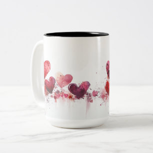 Tasse 2 Couleurs Personalized Valentine Coffee Mug