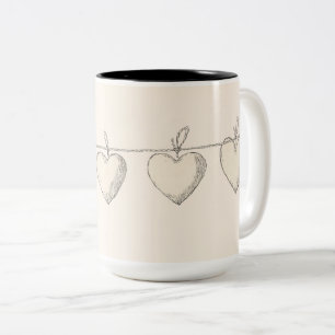 Tasse 2 Couleurs Personalized Valentine Coffee Mug