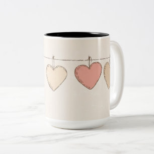 Tasse 2 Couleurs Personalized Valentine Coffee Mug