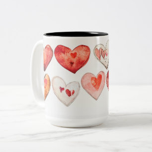Tasse 2 Couleurs Personalized Valentine Coffee Mug