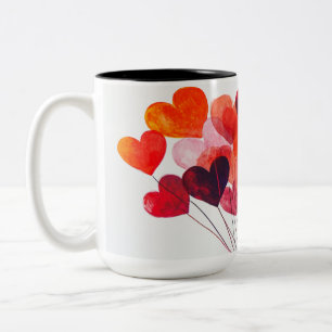 Tasse 2 Couleurs Personalized Valentine Coffee Mug