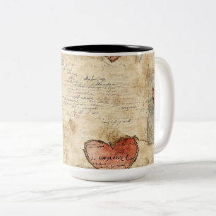 Tasse 2 Couleurs Personalized Valentine Coffee Mug