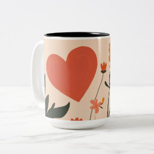 Tasse 2 Couleurs Personalized Valentine Coffee Mug