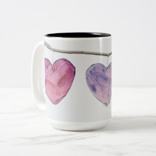 Tasse 2 Couleurs Personalized Valentine Coffee Mug