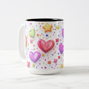 Tasse 2 Couleurs Personalized Valentine Coffee Mug